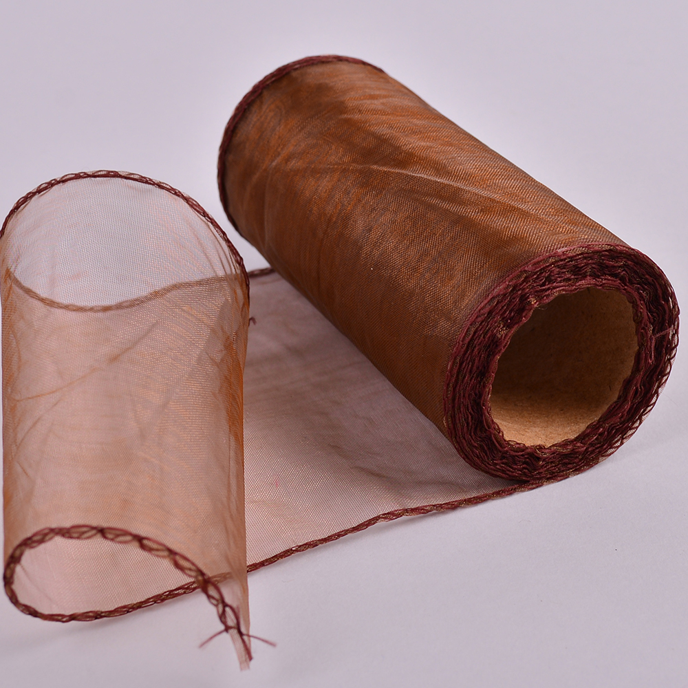 органза 12см (коричневая - 25)
